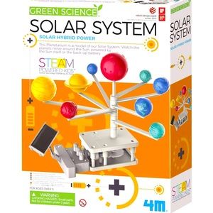NEW Green Science Solar Hybrid Powered Toy - Solar System